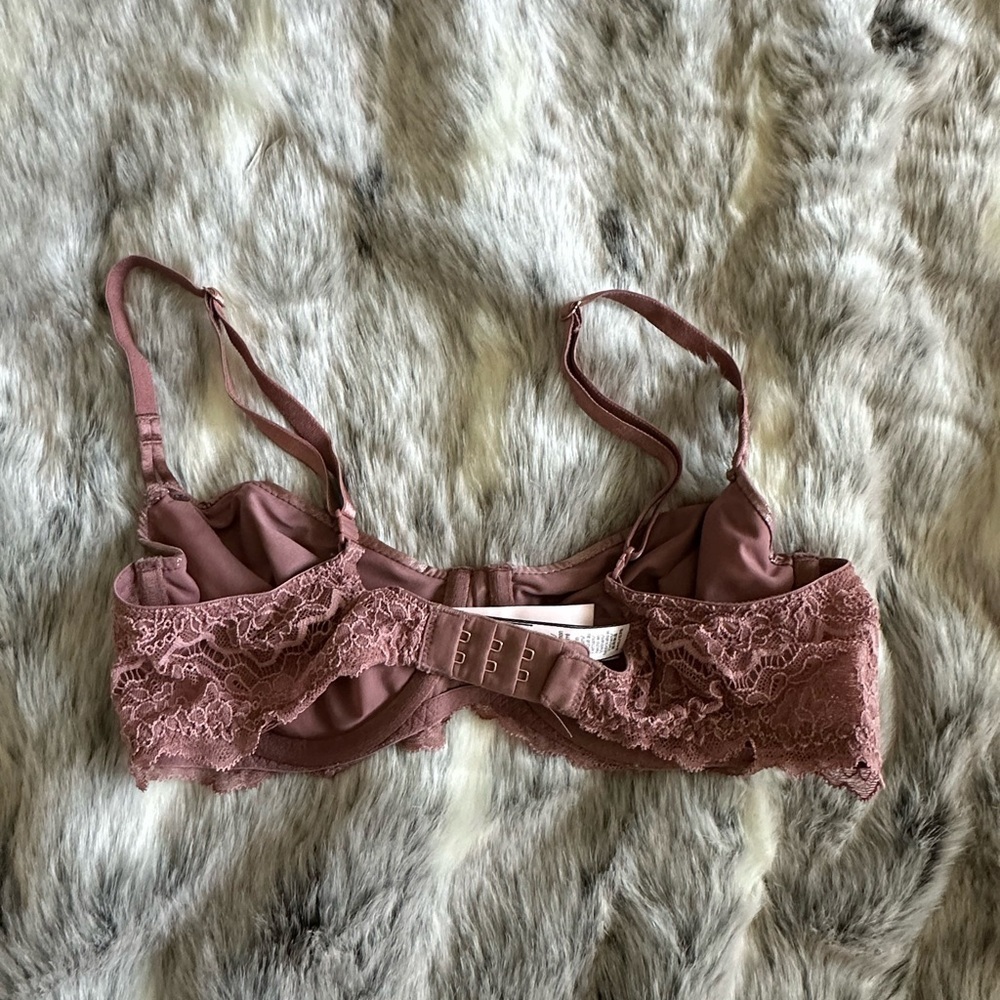 Victoria’s Secret dream Angels push up without padding mauve bra 34C - Picture 3 of 5